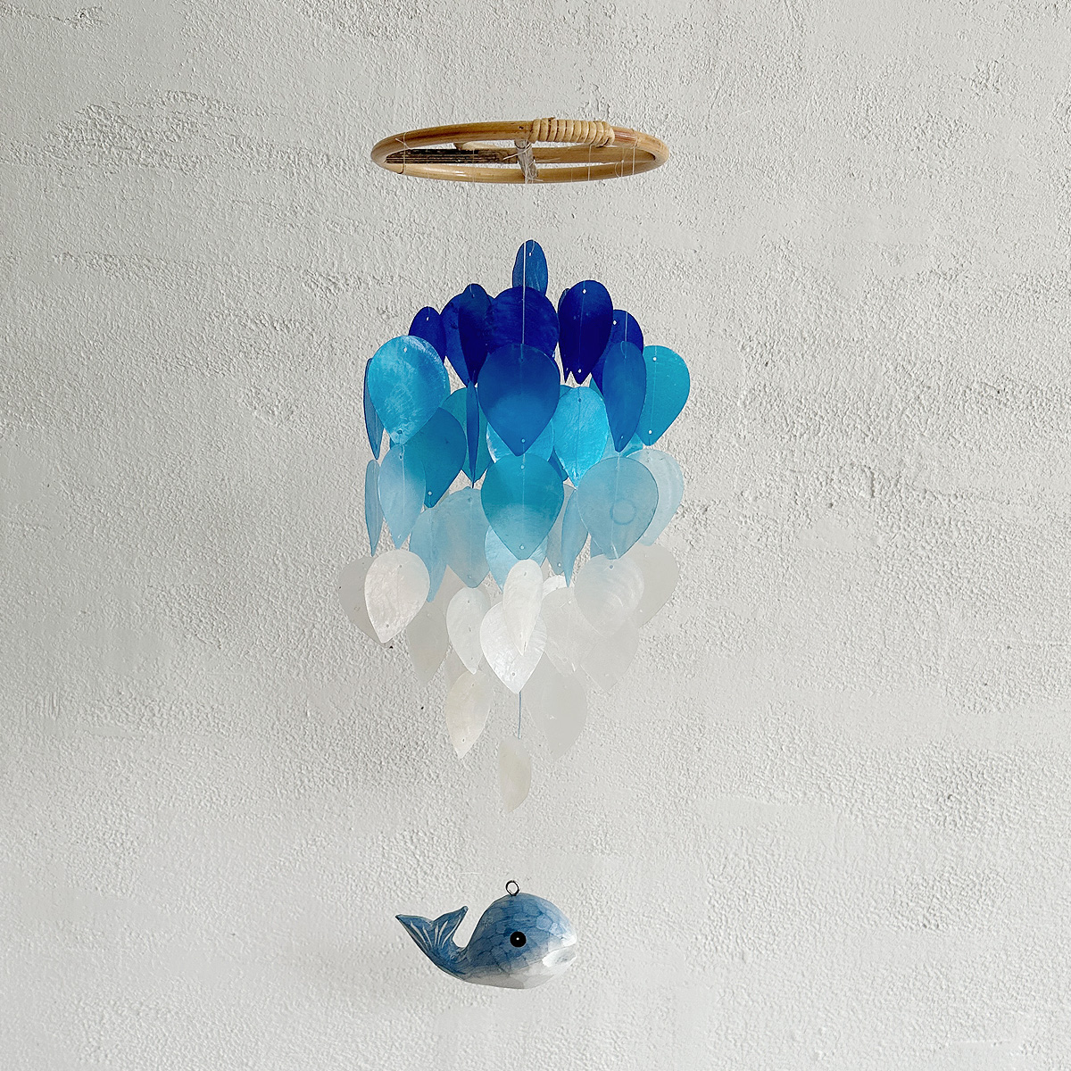 [23USE_0044]자개모빌 DIY-KIT+통통고래(블루)_G블루