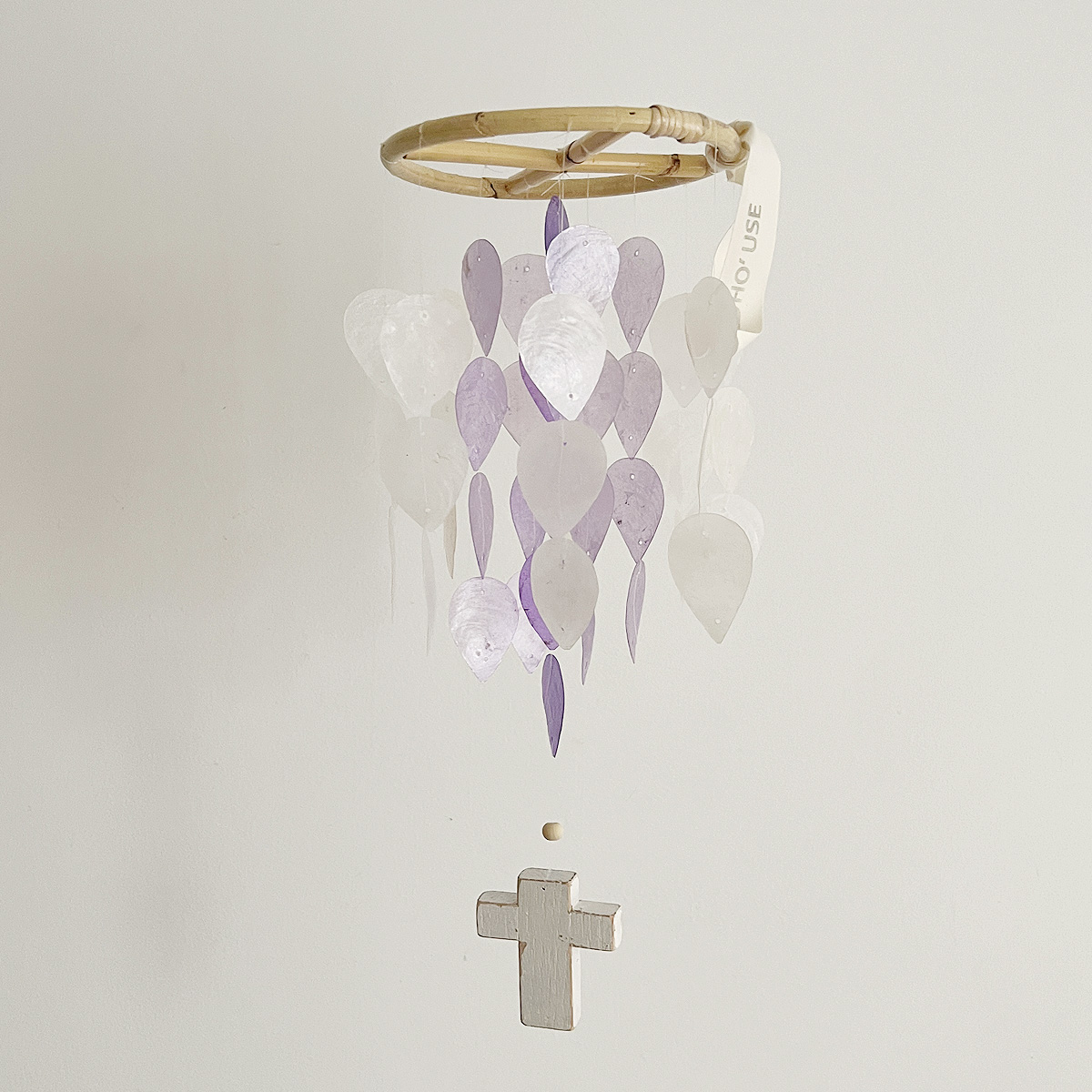 [22MU_0375]런던맨션 + 십자가 자개모빌 DIY-KIT_바이올렛(M)